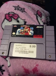Super High Impact (Super Nintendo Entertainment System, 1993)Game Only - Picture 1 of 1