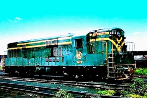 DUPLICATE SLIDE CNJ FM H-24-66 #2412 JERSEY CITY, NJ JUNE 1966 - Picture 1 of 1