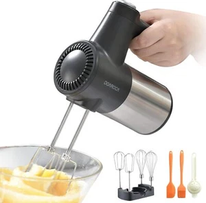 7-speed rechargeable electric hand mixer, handheld mixer for baking cakes - Picture 1 of 7