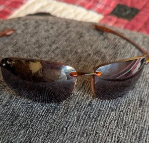 Maui Jim Ho’okipa Sunglasses MJ407-10M with Case 64 17 140 Japan - Picture 1 of 14