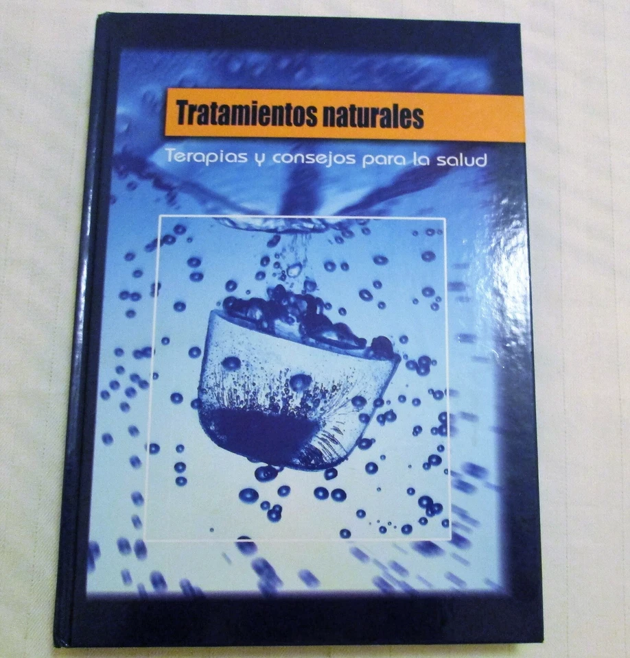 Libro de tratamientos naturales, tapa dura - Imagen 1 de 2