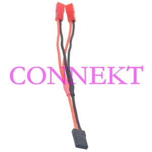 Futaba JR Male to 2x JST Female Parallel 20AWG 15CM Wire FOR RC Battery - Bild 1 von 4