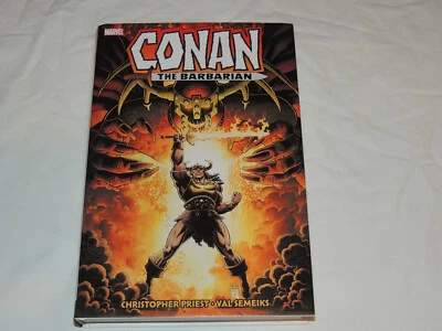 CONAN EL ÓMNIBUS BÁRBARO VOL 8 AÑOS MARVEL HC CON DJ; SACERDOTE CHRISTOPHER Foto 1 de 4