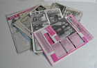 Lot aléatoire vintage Spice Girls de magazine papier découpés avant et arrière 30+ #1