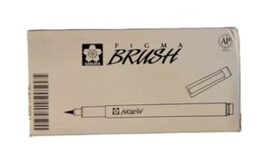 Sakura Pigma Pen Brush Pack of 12 - Picture 1 of 4