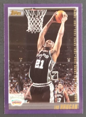 Tim Duncan 2000 Topps Basketball Card #60 (NM) - Image 1 of 2