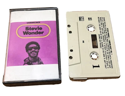 Stevie Wonder Looking Back Vol. 1 Vintage Cassette Tape Motown Rare MZC-804-1 - Image 1 of 4
