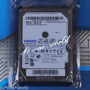 100% OK HM121HC SAMSUNG 120 GB 2.5" 5400 RPM 8 MB PATA Hard Disk Drive HDD - Picture 1 of 1