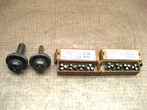 2 VTG Pratt Whitney Threading Die Heads Jewelry Gunsmith Small Lathe Mill Tools - Picture 1 of 13