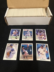 1990 LEAF Baseball COMPLETE SET MINT- SAMMY SOSA, FRANK THOMAS, WALKER Rookie RC