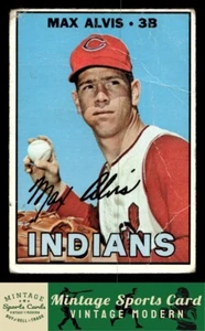 1967 Topps - Max Alvis - #520 Cleveland Indians Low Grade Filler - Picture 1 of 2