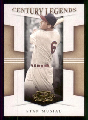 2008 Donruss Threads Century Legends #1 Stan Musial - Image 1 of 2