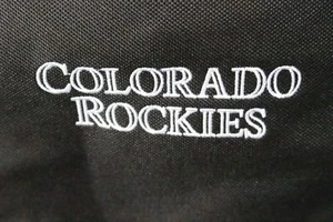 MLB. Colorado Rockies Duffle Bag. Black. New. - Picture 1 of 5