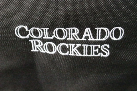 MLB. Colorado Rockies Duffle Bag. Black. New Cover