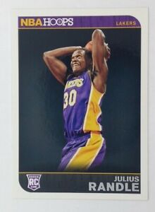 2014-15 NBA Hoops Julius Randle Rookie RC #267, Los Angeles Lakers