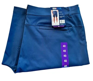 32 Degrees Cool Men's Shorts Stretch Soft Touch Blue Size 40 - Picture 1 of 3