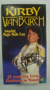 Kirby VanBurch Amazing Magic Made Easy VHS Signed 25 Tricks Vol 1 - Picture 1 of 12