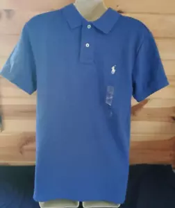 Polo Ralph Lauren slim fit piccola polo blu prezzo al dettaglio al dettaglio $95 - Foto 1 di 4