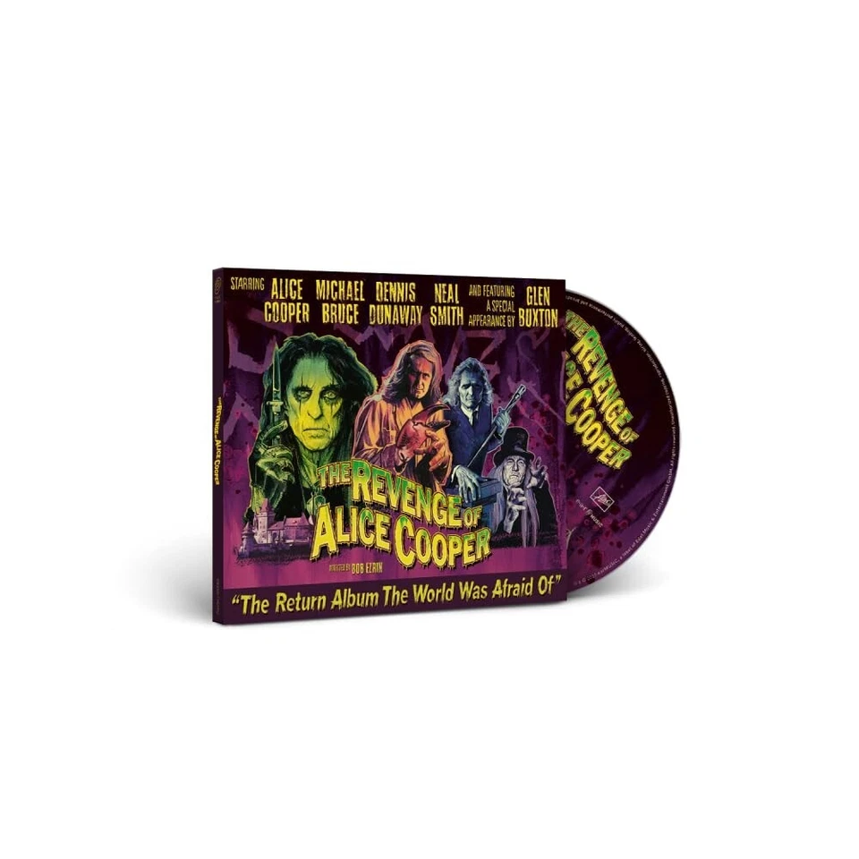 ALICE COOPER  The Revenge Of Alice Cooper CD  NEU & OVP  25.07.2025 Digipak - Bild 1 von 1