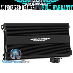 IMAGE DYNAMICS SQ1200.1D MONOBLOCK 1200W RMS SUBWOOFERS SPEAKERS AMPLIFIER NEW - Picture 1 of 6