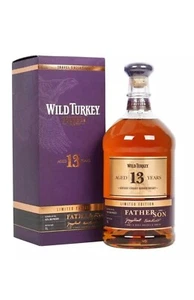 Wild Turkey 13 Year Old Father & Son Bourbon Whiskey 1L Limited Edition - Picture 1 of 2
