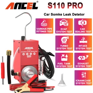 ANCEL S110 PRO EVAP Máquina de Humo Herramienta de Diagnóstico Detector de Fugas Coche Bomba de Aire EE. UU. - Imagen 1 de 11