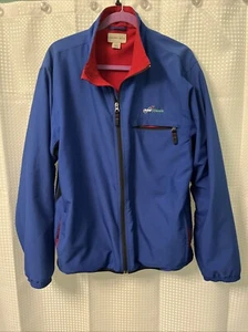 Cutter & Buck Jacket Size L Royal Blue Golf Fleece Lined Jacket (FT Box 1) - Picture 1 of 4