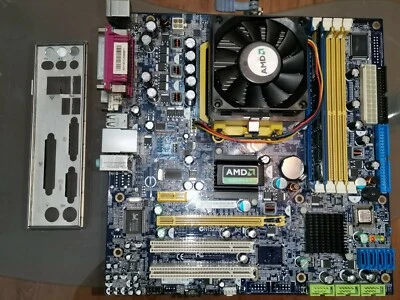 Motherboards Foxconn A690GM2MA-RS2H Socket AM2+CPU AMD Athlon 64x2 +RAM 1GB.DDR2 - Image 1 of 4