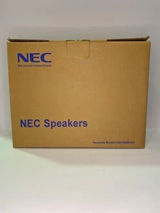 Vintage 1980s NEC Hi-Fi Multimedia Computer Speakers 282-00008-001 NEW-IN-BOX - Picture 1 of 7