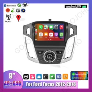Car Stereo Radio Apple CarPlay Android13 GPS Navi WiFi For Ford Focus 2012-2018 - Bild 1 von 24