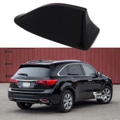 Cubierta de antena de aleta negra brillante radio AM/FM para Acura MDX RDX TL RL Foto 1 de 4