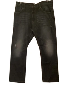 Paper Denim & Cloth Men’s Jeans 36x30 Factory Distressed Blue Denim - Picture 1 of 8