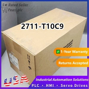 AB 2711-T10C9 PanelView 1000 Color Touch Sealing Fast Shipping 1PC US Free Tax - Picture 1 of 6