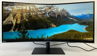 Samsung ViewFinity 34" Ultrawide Curved Monitor 1440p 100Hz HDR USB-C S34A654UBN - Image 1 of 4
