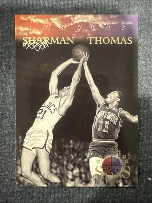 1996 Topps Stars Imagine #I-15 Isiah Thomas Bill Sharman  - Image 1 of 4