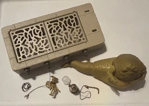 "Juego de figuras sueltas Kenner Jabba the Hutt 1983 Star Wars vintage 3,75""" - Imagen 1 de 8