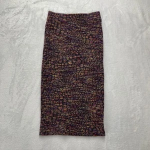 Zara Trafaluc Pull On Pencil Skirt Women's Small Stretch Colorful Textured - Bild 1 von 8