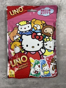 2012 Hello Kitty Uno Card Game Mattel Cardinal Sanrio Factory Sealed NOS - Picture 1 of 5