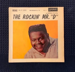 FATS DOMINO The Rockin' Mr D Vol.III UK 1961 Press EP London RE-P1265 EXCELLENT - Picture 1 of 5