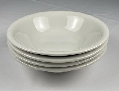 Gibson De Colección Restaurante/Comedor Estilo BLANCO Cuencos 8.25" Diámetro - Juego De 4 Foto 1 de 4