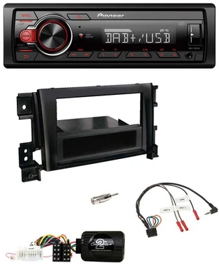 Pioneer MP3 1DIN DAB USB Lenkrad Autoradio für Suzuki Grand Vitara 2005-2011 - Bild 1 von 4