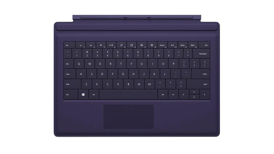 Microsoft Surface Pro 3 Type Cover (Purple) - Image 1 of 3