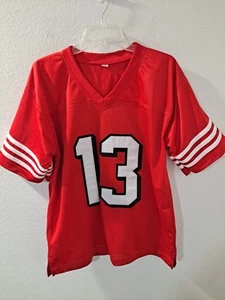 Camiseta deportiva clásica cosida personalizada roja Brock Purdy de los San Francisco 49ers mediana para hombre - Imagen 1 de 8