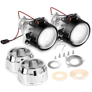 Nilight 2.5" Lhd H1 Bi-xenon Hid Projector Lens Low High Beams With Sh - Picture 1 of 9