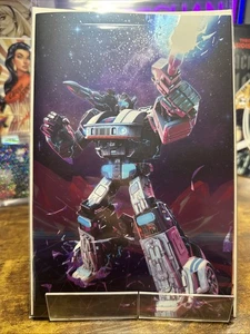 TRANSFORMERS 23 BARENDS 616 80s Retro SPOT FOIL Virgin Variant B LTD 750 JAZZ - Picture 1 of 2