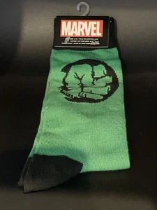 Marvel Hulk Mens Socks Size 6-12 - Picture 1 of 3