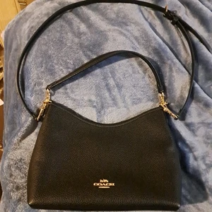 Coach Purse Black Model 2432 CR148 Black - Picture 1 of 10