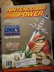 NINTENDO POWER 50 ZELDA LINK’S AWAKENING MIT POSTER - Bild 1 von 1