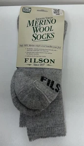 Vintage Filson 100% Virgin Merino Wool Socken #956 Größe L Made In USA NEU NOS - Bild 1 von 7