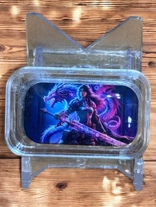 2 oz. .999 Fine Silver - HAYLEYBUG Mint - Dragon/Lady Sword- #50 of 125 - Picture 1 of 5